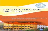RENCANA STRATEGIS 2019 - 2023 - BBG