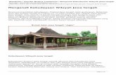 Mengenali Kebudayaan Wilayah Jawa tengah