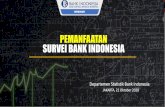 PEMANFAATAN SURVEI BANK INDONESIA