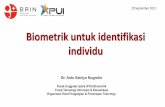 Biometrik untuk identifikasi individu