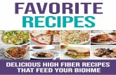50 FAVORITE FOOD HIGH-FIBER RECIPES