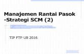 Manajemen Rantai Pasok -Strategi SCM (2) - UB