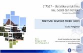 STA517 Statistika untuk Ilmu ilmu Sosial dan Perilaku