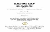 Wala' Dan Bara' Dalam Islam - Internet Archive