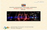 KOTA BOGOR DALAM ANGKA Bogor City in Figures 2016