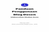 Panduan Penggunaan Blog Dosen