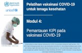 Pelatihan vaksinasi COVID-19 untuk tenaga kesehatan