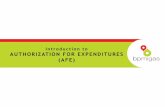 Introduction to AUTHORIZATION FOR EXPENDITURES (AFE)