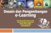 Desain dan Pengembangan e-Learning