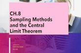 CH.8 Sampling Methods and the Central Limit Theorem