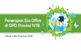 Penerapan Eco Office di OPD Provinsi NTB
