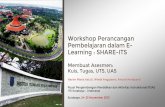 Workshop Perancangan Pembelajaran dalam E- Learning ...