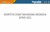 KOMPETISI DEBAT MAHASISWA INDONESIA (KDMI) 2021