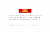Laporan Kinerja 2018 Direktorat Jenderal Kerja Sama ASEAN