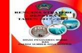 RENCANA STRATEGI ( RENSTRA ) TAHUN 2017 - 2022