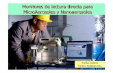 Monitores de lectura directa para MicroAerosoles y ...