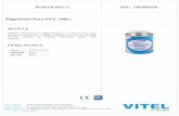 Pegamento Para PVC 240cc PDF - VITEL