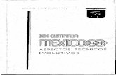 xix olimpíada méxico - 68 aspectos técnicos evolutivos