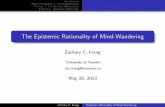 The Epistemic Rationality of Mind-Wandering