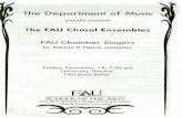 FAU Choral Ensembles