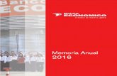 Memoria Anual 2016 - Banco Económico
