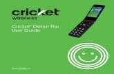 Cricket® Debut Flip User Guide