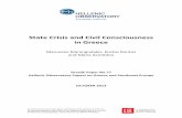 State Crisis and Civil Consciousness in Greece GreeSE Paper No.77