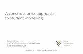 A constructionist approach to student modelling