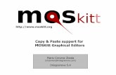 Copy & Paste support for MOSKitt Graphical Editors