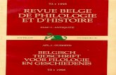 A proposito di due epigrafi etrusche ceretane, in Revue Belge de Philologie et d'Histoire, LXXIII, 1995, pp. 105-125