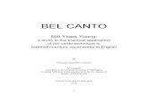 BEL CANTO - VUW Research Archive