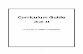 Curriculum Guide - Cal Poly Pomona