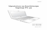 Uputstvo za korišćenje laptop PC-ja - ASUS