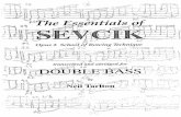 Sevcik - The essentials for double bass(tarlton)