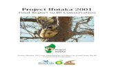 Project Ifotaka 2001 Final Report to BP Conservation Programme