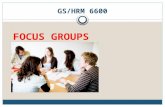 Focus Group - Sample