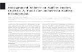 Integrated inherent safety index (I2SI): A tool for inherent safety evaluation