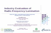 Industry Evaluation of Radio Frequency Lamination