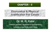 Economical & Physical Justification For Canals - Lectures on ...