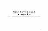 Analytical Thesis