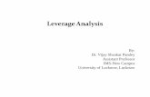 Leverage Analysis - Lucknow University