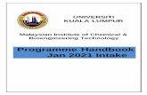 Programme Handbook Jan 2021 Intake - UniKL MICET