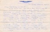 Letter Written by Dorothy A. Six Clark to William Judson Clark Dated March 18, 1945