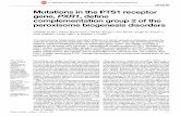 Mutations in the PTS1 receptor gene, PXR1, define complementation group 2 of the peroxisome biogenesis disorders