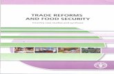 trade reforms and food security