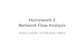 Homework 2 Network Flow Analysis