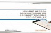 ONLINE GLOBAL CONSULTATION ON CONTACT TRACING ...