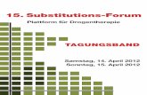 15. Substitutions-Forum - ÖGABS