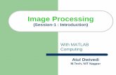A Tutorial on Image processing using MATLAB