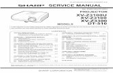 SERVICE MANUAL XV-Z3300 XV-Z3100 DT-510 XV-Z3100U